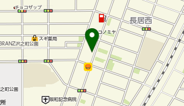 【このみや】南住吉店の地図画像