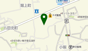【このみや】深井店の地図画像