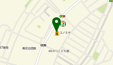 【このみや】南花台店の地図画像
