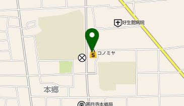 【このみや】甚目寺店の地図画像