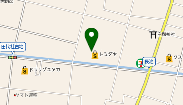 【このみや】トミダヤ笠松店の地図画像