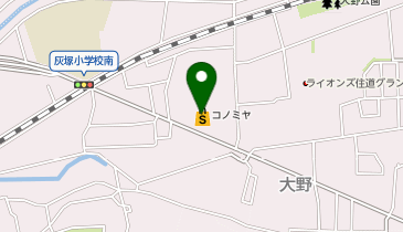 【このみや】住道店の地図画像