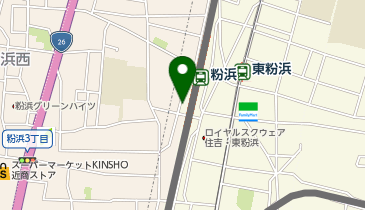 【このみや】粉浜店の地図画像