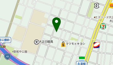 【このみや】ピコ泉尾店の地図画像