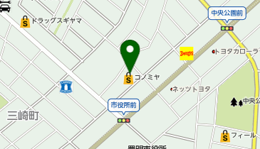 【このみや】沓掛店の地図画像