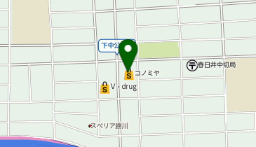 【このみや】中切店の地図画像