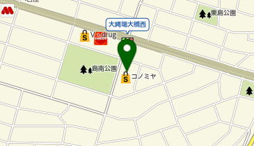 【このみや】コノミヤ島店の地図画像
