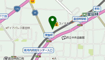 【このみや】富田林店の地図画像
