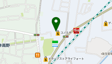 【このみや】摂津店の地図画像