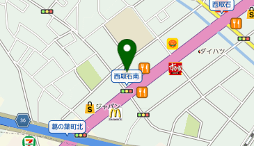 【このみや】新高石店の地図画像
