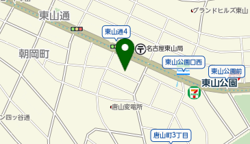 【このみや】東山店の地図画像