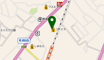 【このみや】東浦店の地図画像