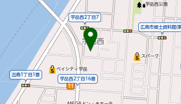 ワタキューセイモア株式会社 広島営業所の地図画像