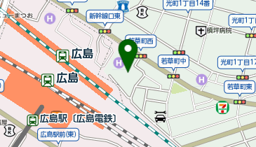 【ソシエ】エステティックサロン ソシエ広島店の地図画像