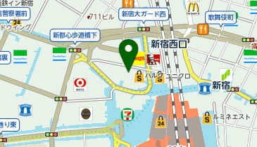 【ソシエ】エステティックサロン ソシエ新宿西口ハルク店の地図画像