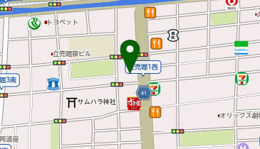大阪スリーボンド(株)の地図画像