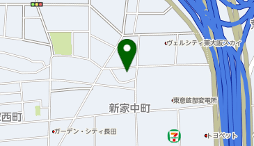 スリーボンドアーベル近畿(株)の地図画像
