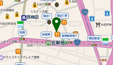 (株)スリーボンド 大阪支店の地図画像