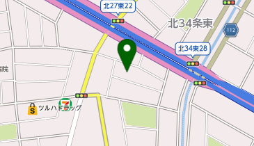 北海スリーボンド(株)の地図画像