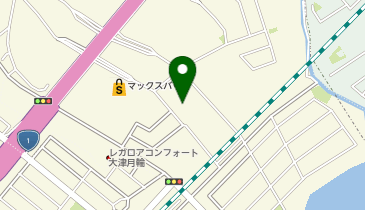 【カリモク】大津ショールームの地図画像