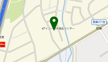 【カリモク】茨木アウトレットの地図画像