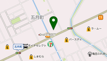 【カリモク】新潟ショールームの地図画像