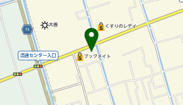 【カリモク】岡山ショールームの地図画像
