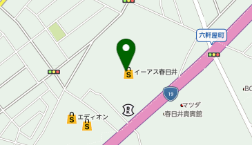 gashacoco ヨロッカ春日井の地図画像