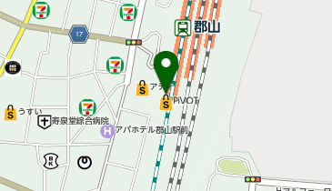 gashacoco エスパル郡山の地図画像