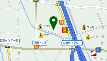 gashacoco 平安堂あづみ野の地図画像