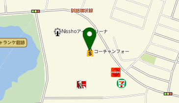 gashacoco コーチャンフォー釧路の地図画像