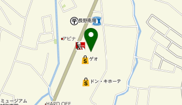 gashacoco 平安堂川中島の地図画像