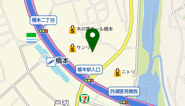 gashacoco 木の葉モール橋本の地図画像