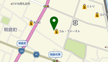 gashacoco足利コムファーストSCの地図画像