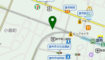 gashacoco トリエ京王調布の地図画像