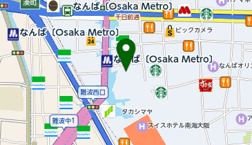 gashacoco なんばマルイの地図画像