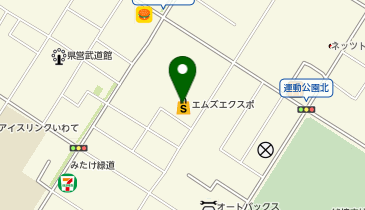 gashacoco エムズエクスポ盛岡の地図画像