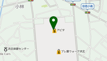 gashacoco プレ葉ウォーク浜北の地図画像