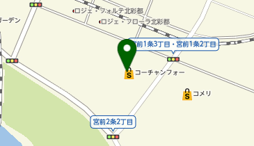 gashacoco コーチャンフォー旭川の地図画像