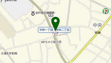 三菱UFJ銀行 土浦支店の地図画像
