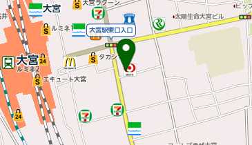 三菱UFJ銀行 大宮支店の地図画像