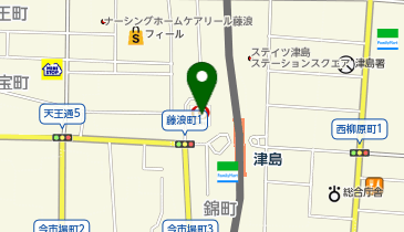 三菱UFJ銀行 津島支店の地図画像