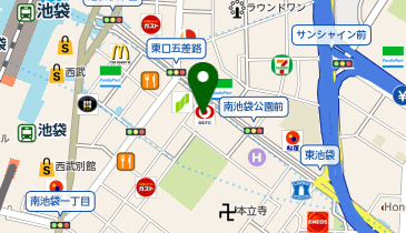 三菱UFJ銀行 池袋支店の地図画像