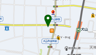 三菱UFJ銀行 犬山支店の地図画像