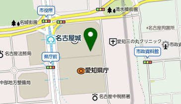 三菱UFJ銀行 名古屋市役所出張所の地図画像