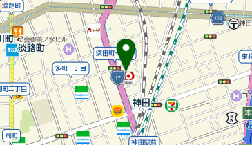 三菱UFJ銀行 神田駅前支店の地図画像