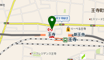 三菱UFJ銀行 大和王寺支店の地図画像