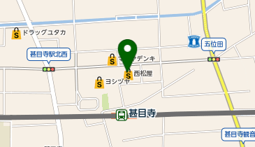 三菱UFJ銀行 尾張新川支店の地図画像