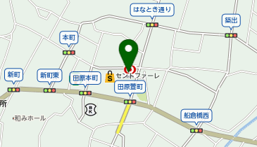 三菱UFJ銀行 田原支店の地図画像