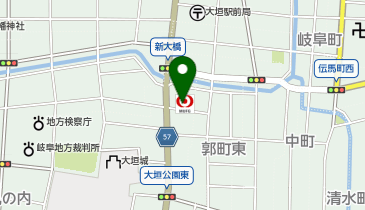 三菱UFJ銀行 大垣支店の地図画像